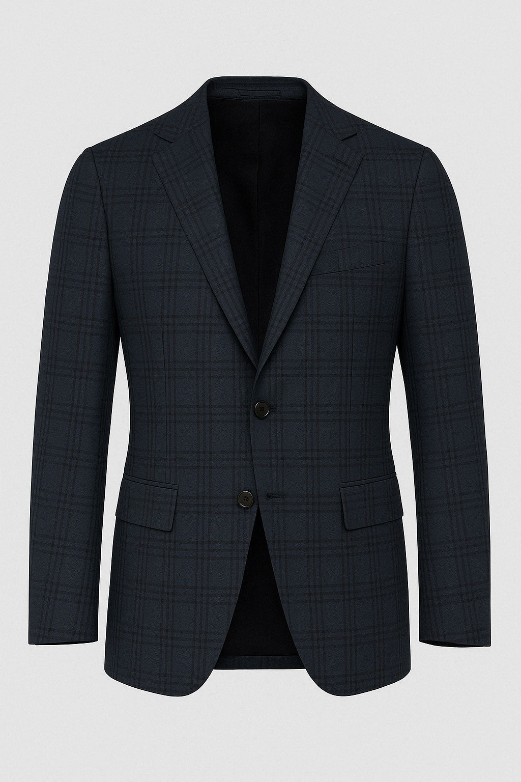 Prince of Wales Slim-Fit Jacket - Grey