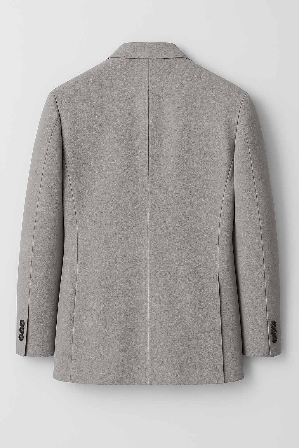 Viscose Blazer - Grey