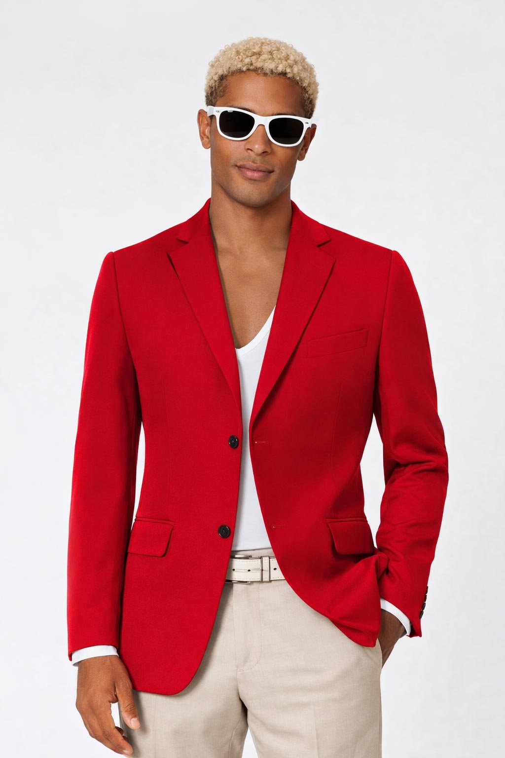 Cotton Jacket - Red